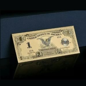 ~MINT~1899$1 EAGLE Collectible GOLD Banknote W/COA
